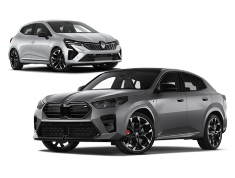 Noleggio a lungo termine Arval: offerta Renault Clio e BMW X2